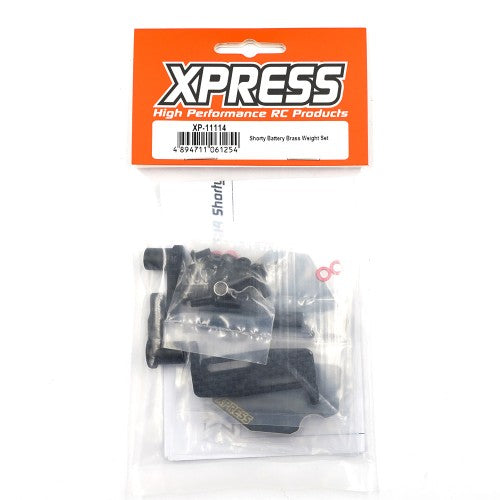 Shorty Battery Mount and Brass Weight Set (XP-11114)