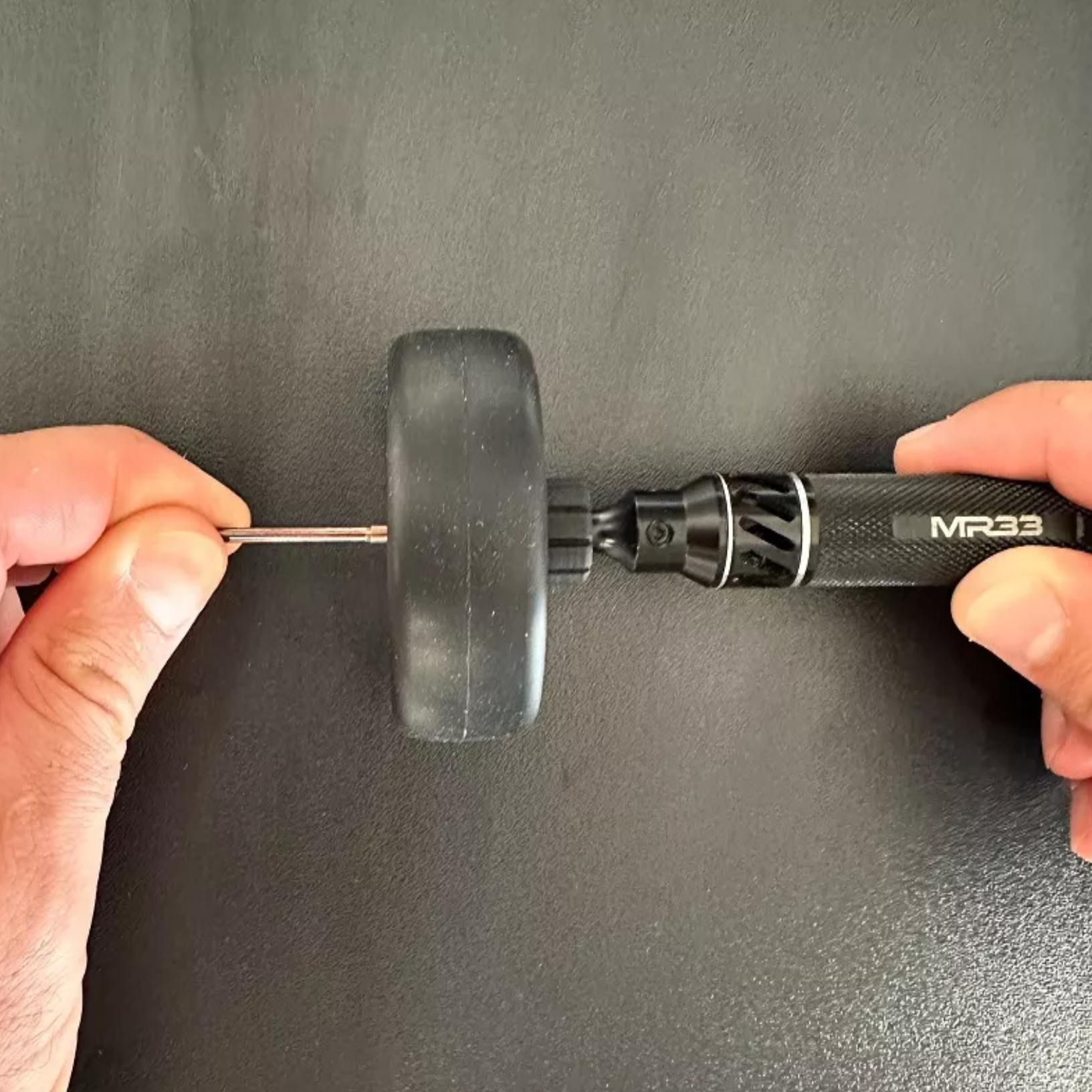 MR33 Tire Roller 1:10 Spoke Rims RCK / Sweep