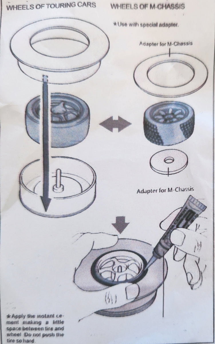 Tire Glueing Jig Touring Car, Mini Tamyia Truck Tires Speedy RC