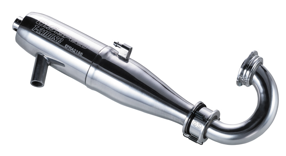OS SPEED T-2100SC silencer complete set 80mm Mainifold