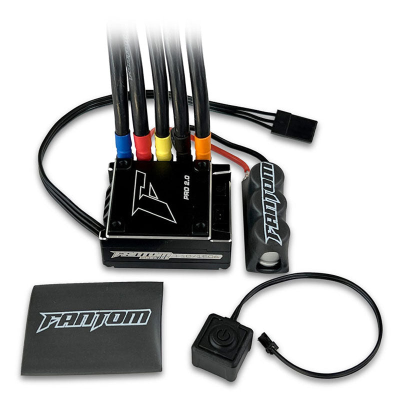 Fantom Racing FR-10 2.0 PRO 1:10 Scale ESC, 160A (2023 2wd WC)