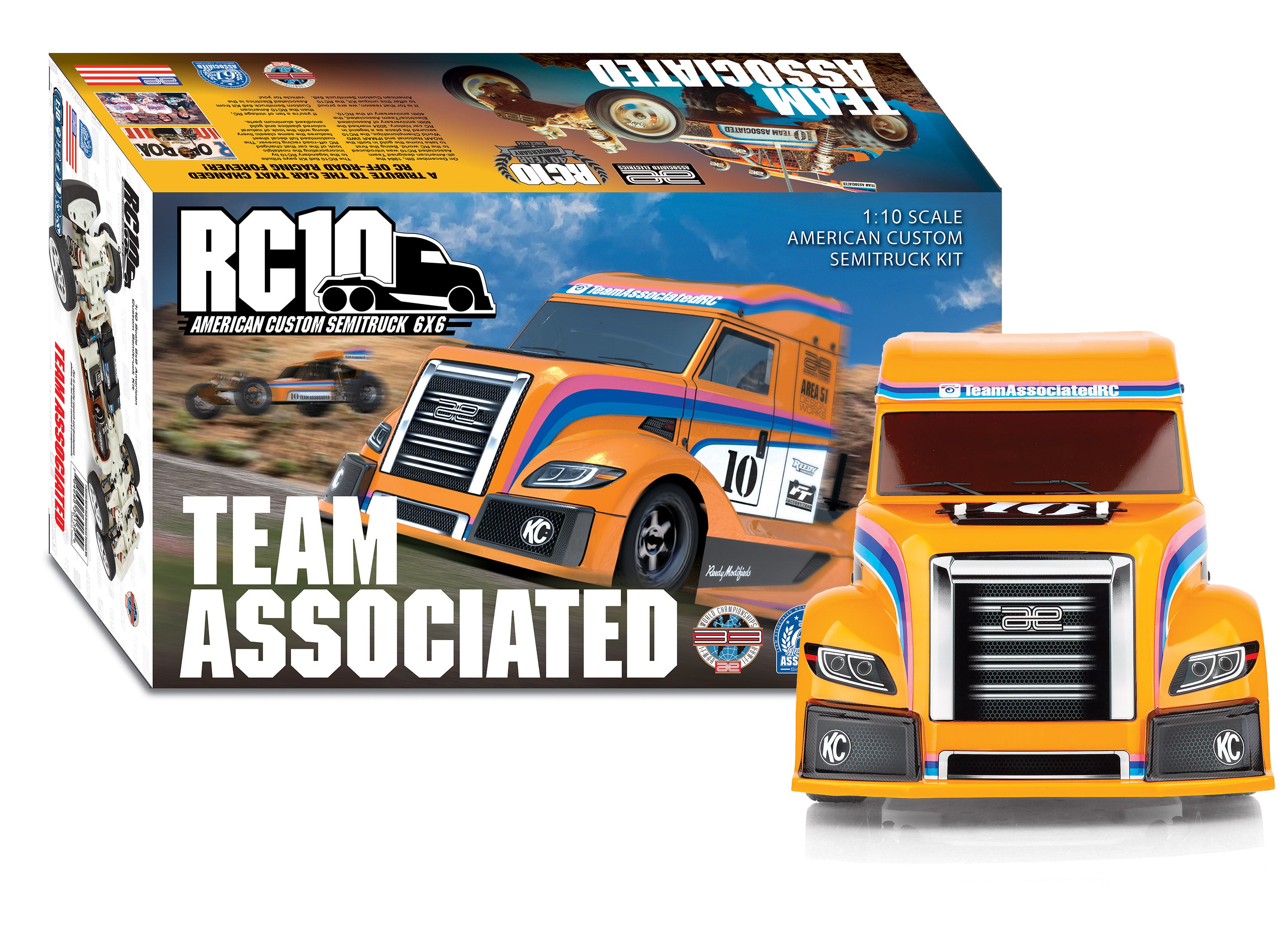 RC10 American Custom Semitruck 6x6