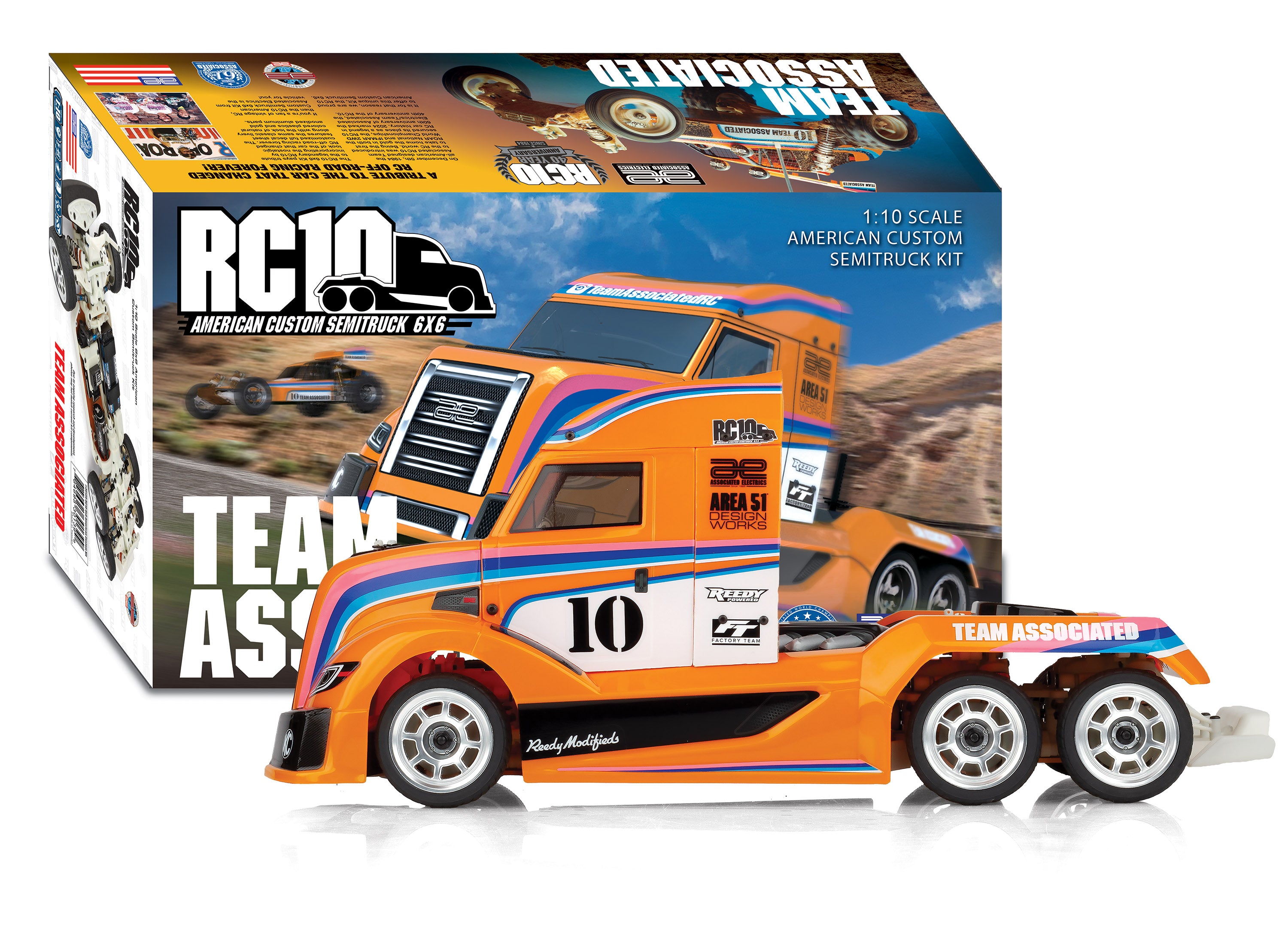 RC10 American Custom Semitruck 6x6