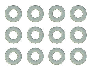 Washers, 6x3x1 mm, nylon