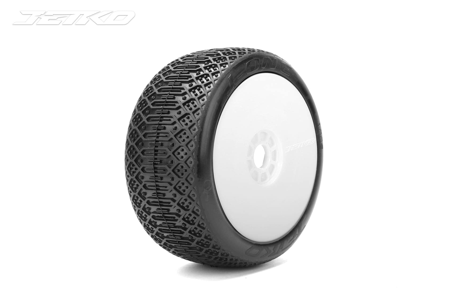 JETKO J-ONE 1/8 Buggy Pre-Glued Tires (pair)