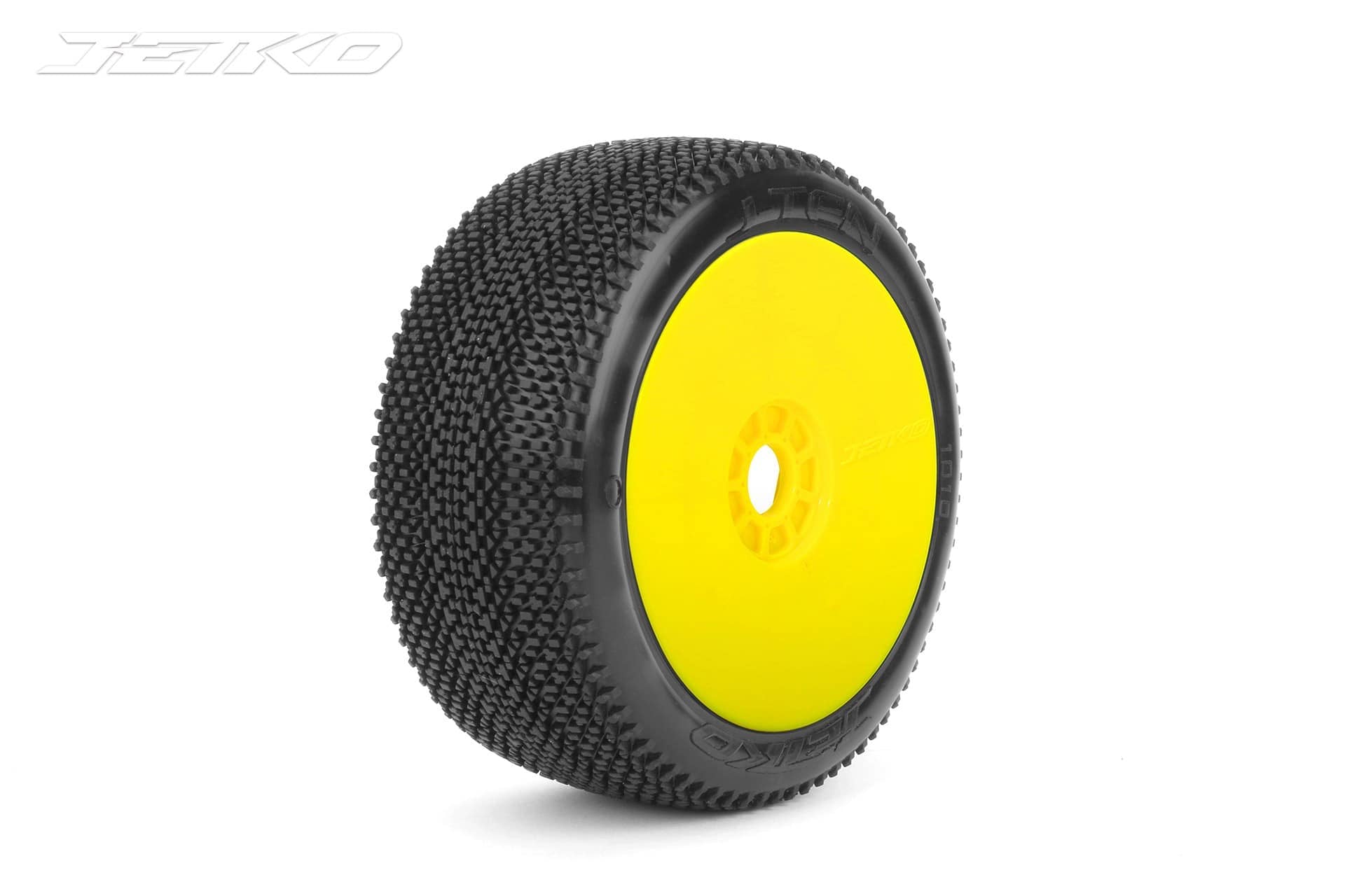 JETKO J-TEN 1/8 Buggy Pre-Glued Tires (pair)