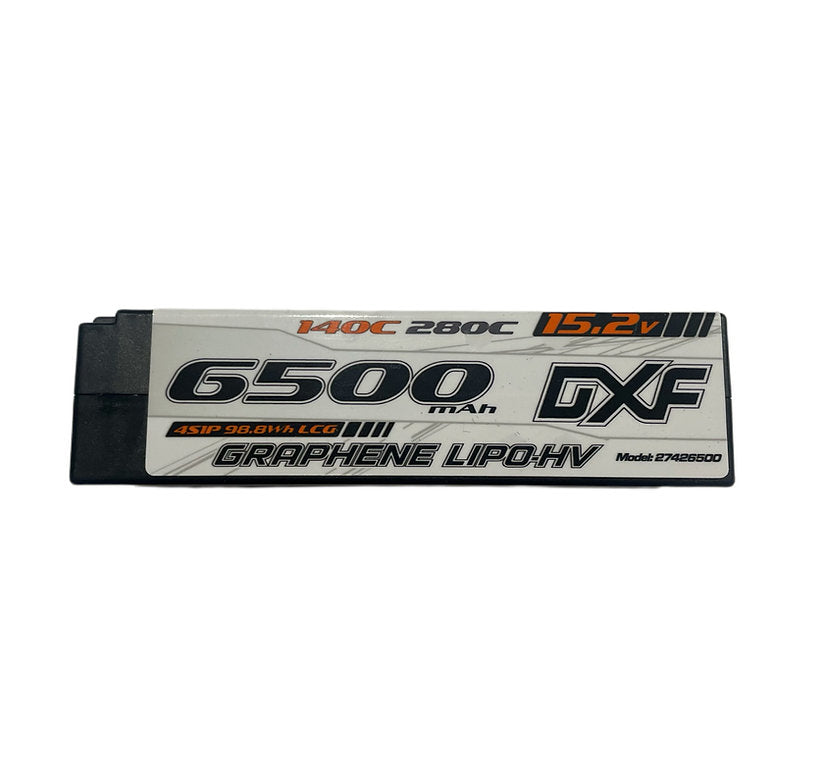 DXF 15.2V 6500mAh 4S 140C LCG HV LiPo 2024