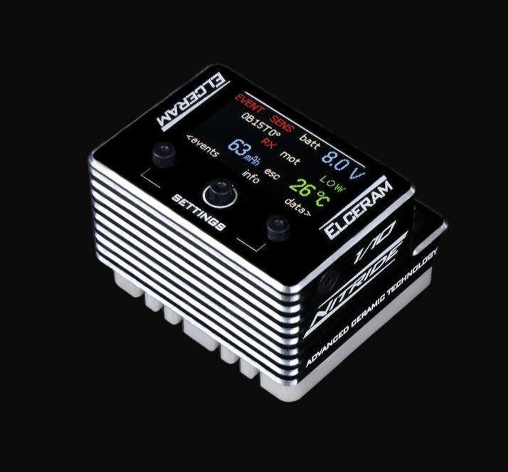 ELCERAM NITRIDE 1/10 MOD ESC 180A (Gen 2)