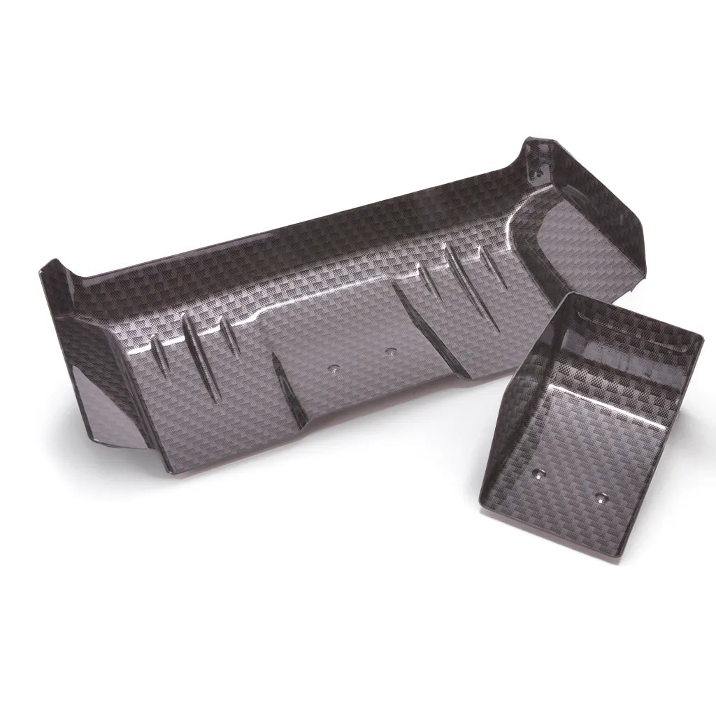 AEROX 1/10 Wide Rear Wing - 1mm C/F (2 part)