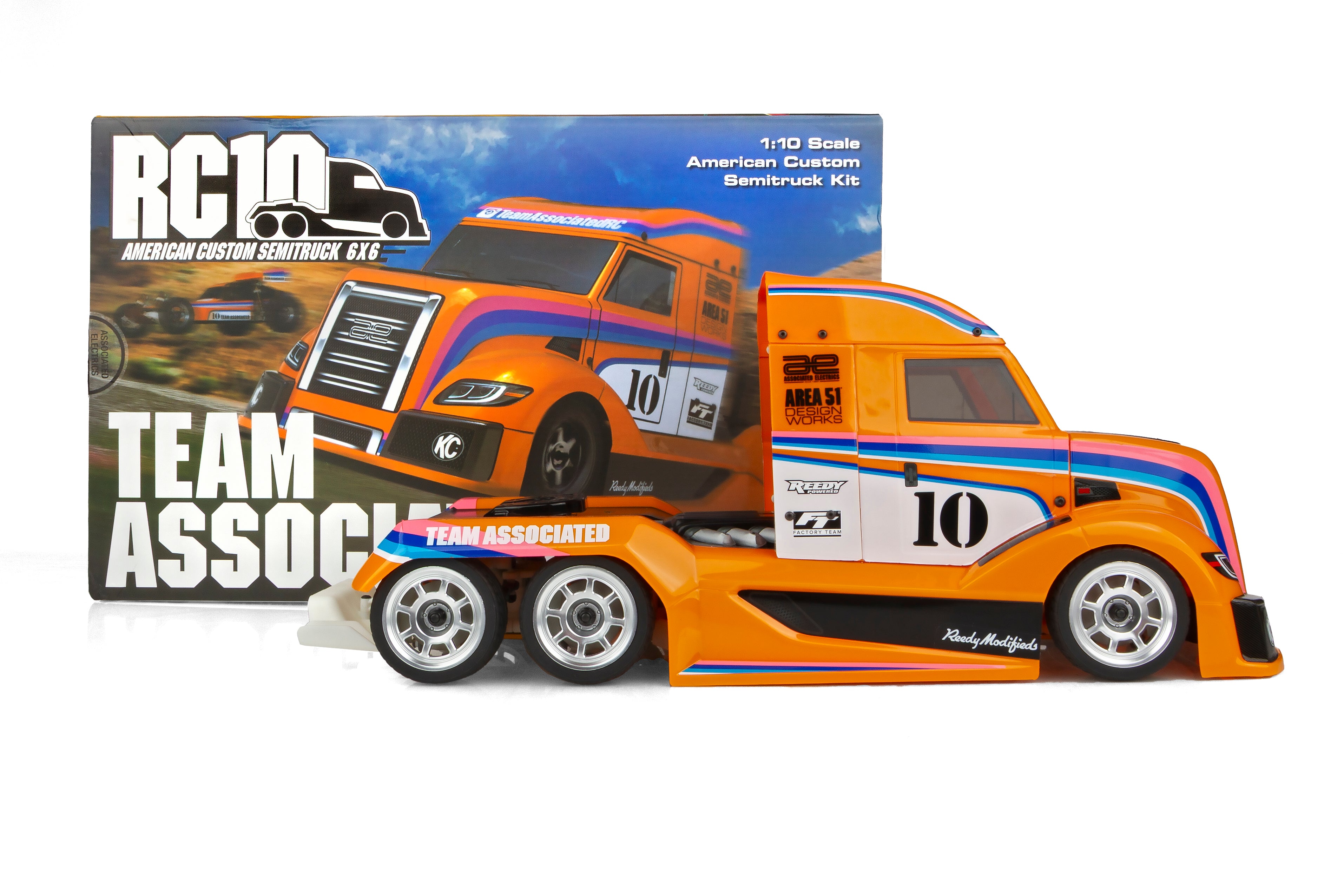 RC10 American Custom Semitruck 6x6