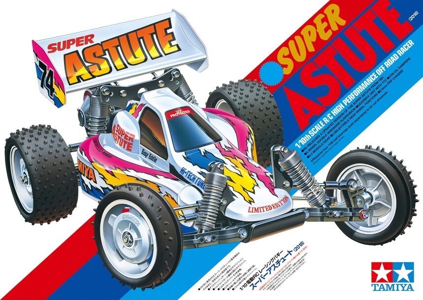 Tamiya 1/10 Super Astute (2018) 2WD RC Buggy Kit