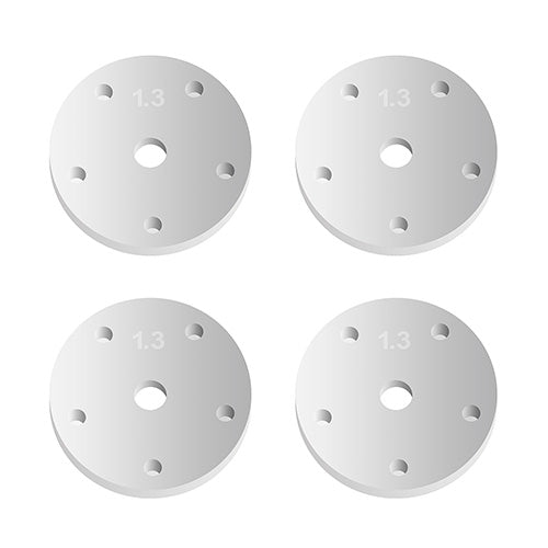 FT 16mm Shock Piston, 5x1.3mm, flat