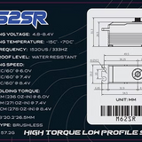 MACH-1 RACING // LOW PROFILE 1:10 DIGITAL SERVO M62SR