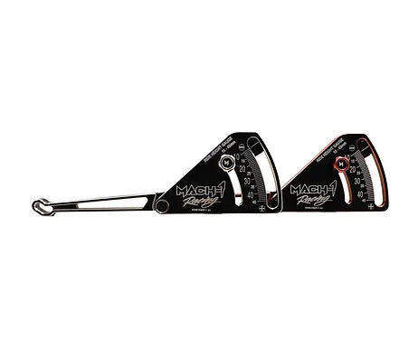 MACH-1 RACING 10-45MM RIDE HEIGHT GAUGE BLACK / RED