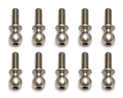 Heavy-duty Ballstuds, 8 mm, long neck