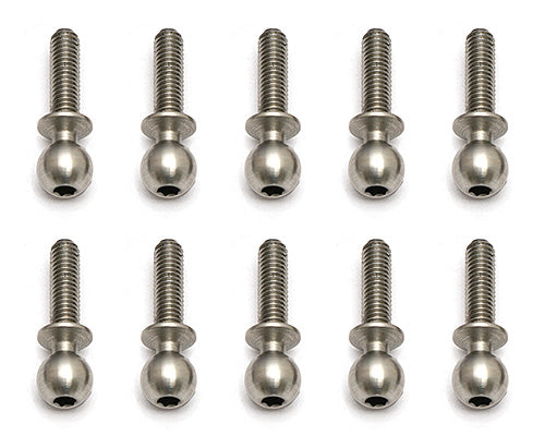 Heavy-duty Ballstuds, 10 mm, long neck