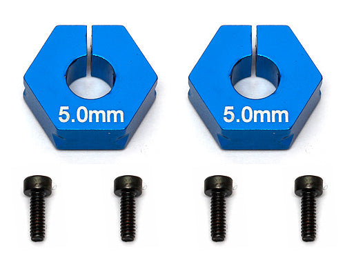 FT Clamping Wheel Hexes, 5.0 mm offset