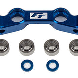 RC10B6.4 FT Steering Rack, blue aluminum