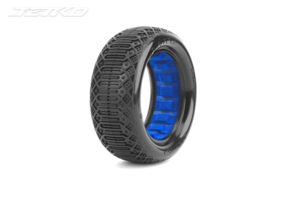 JETKO J-One 1/10 4WD Front Buggy Tires w/Inserts