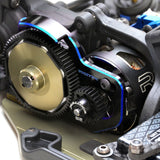 B6.3 B6.4 Laydown/back Motor Plate, 2 Color Annodised