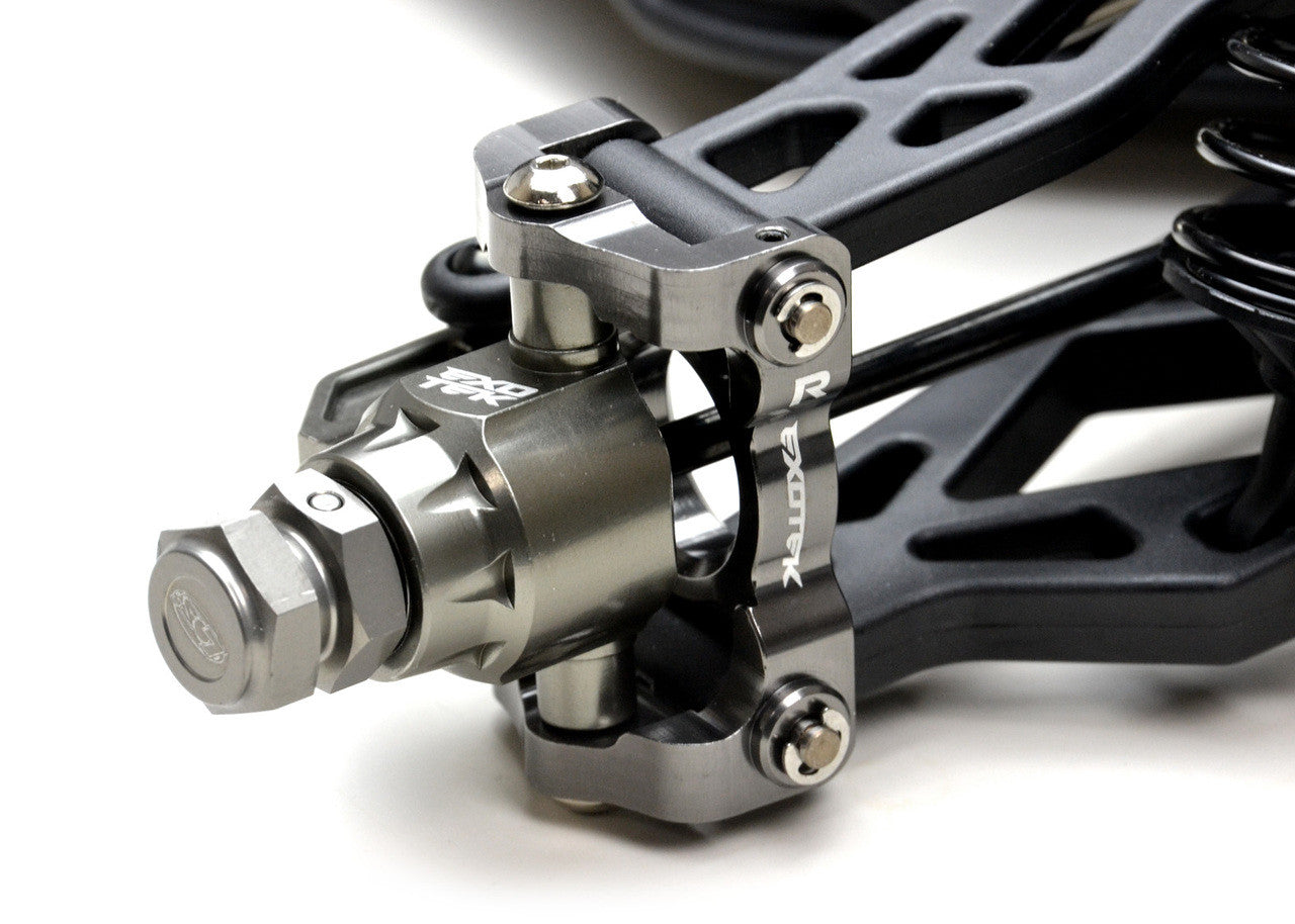 EXOTEK LST 3XL ALLOY FRONT C HUB, 1 pair