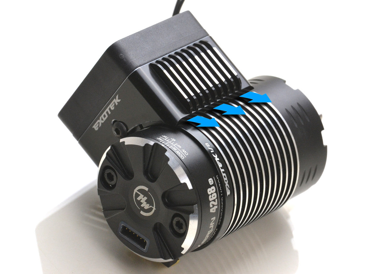 Exotek Fan Blaster 40mm Alloy Shroud