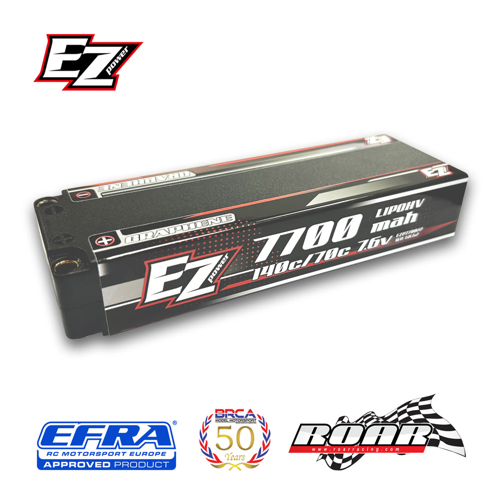 EZpower 2S 7.6V 7700mAh 140C LiPo HV Battery