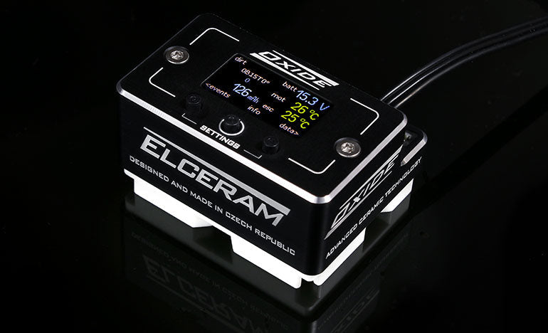ELCERAM OXIDE 1/8 OFFROAD ESC 200A