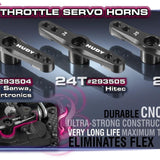 HUDY ALU THROTTLE SERVO HORN 1/8 OFF-ROAD FUTABA - 25T - HD293506