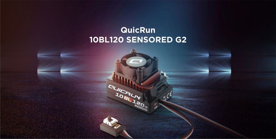 QuicRun 10BL120 120A Sensored G2 ESC