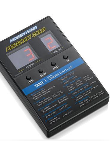 General LED  Program Card