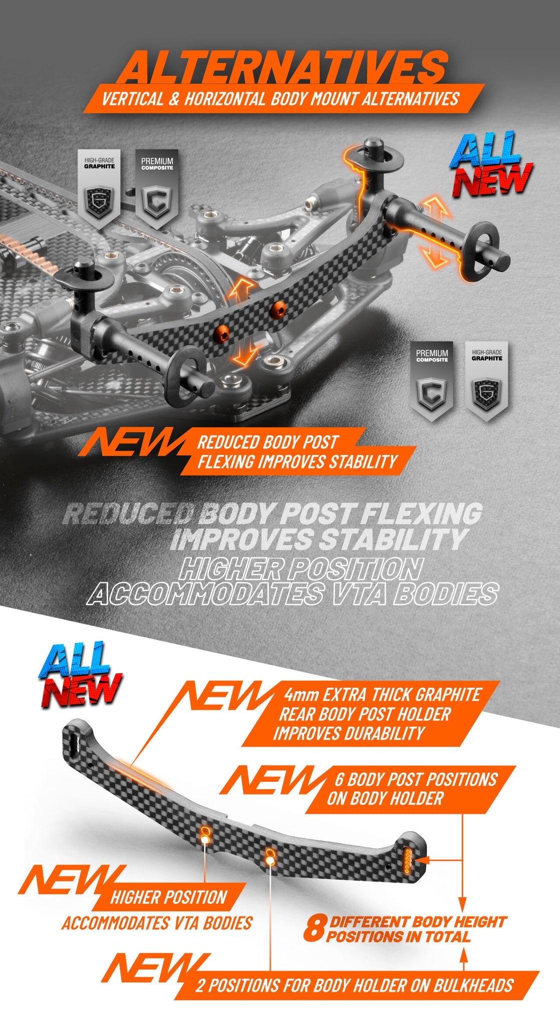 Xray X4'24 - 1/10 Luxury Electric Touring Car - Graphite Edition