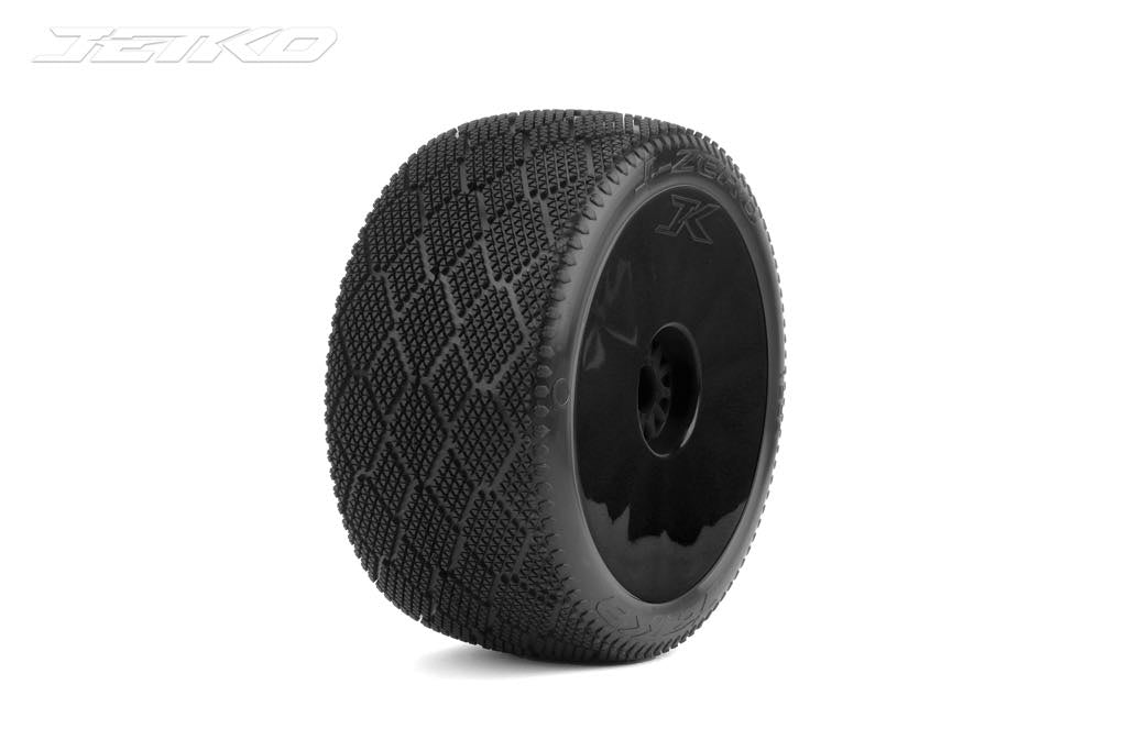 JETKO J-Zero 1/8 Truggy Pre-Glued Tires (PAIR)