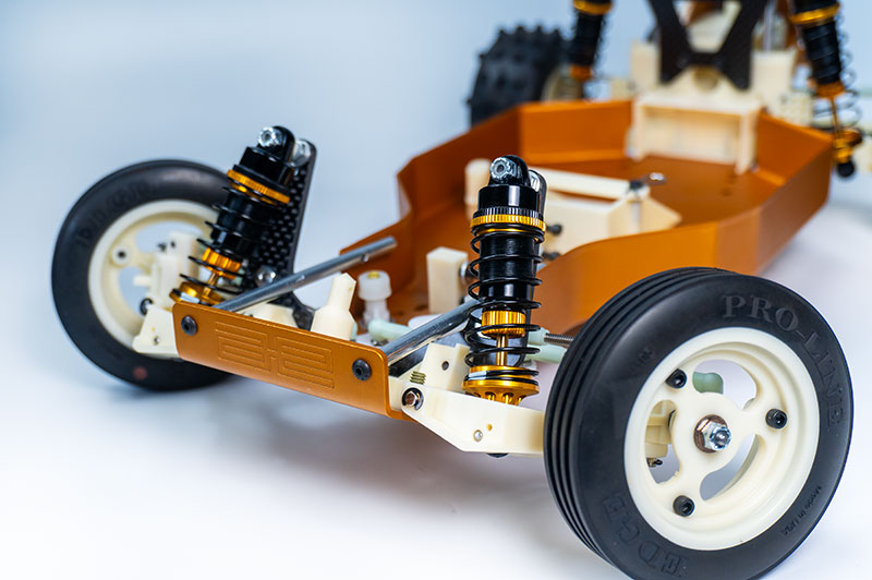 RC10 12mm Big Bore Buggy Shock Set (F & R) Team Associated - GOLD