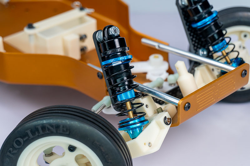 RC10 12mm Big Bore Buggy Shock Set (F & R) Team Associated - GOLD