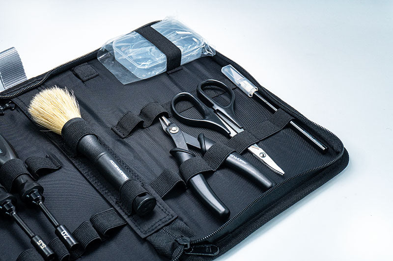 11pcs Tool Set (w/Parts Box & Tool Bag) (Light Tri Handle)