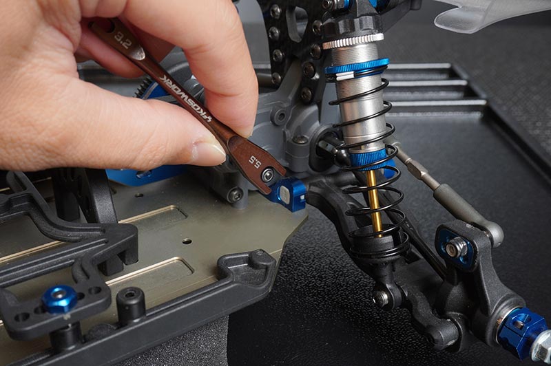 Steel Turnbuckle Wrench (3.2mm & 5.5mm) (For Associated, Xray & 3mm Nut)