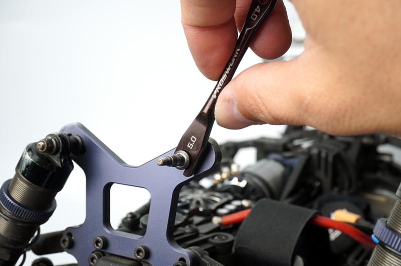 Steel Turnbuckle Wrench (4.0mm & 5.0mm) (For Tekno, Mugen, TLR, Yokomo, Agama)