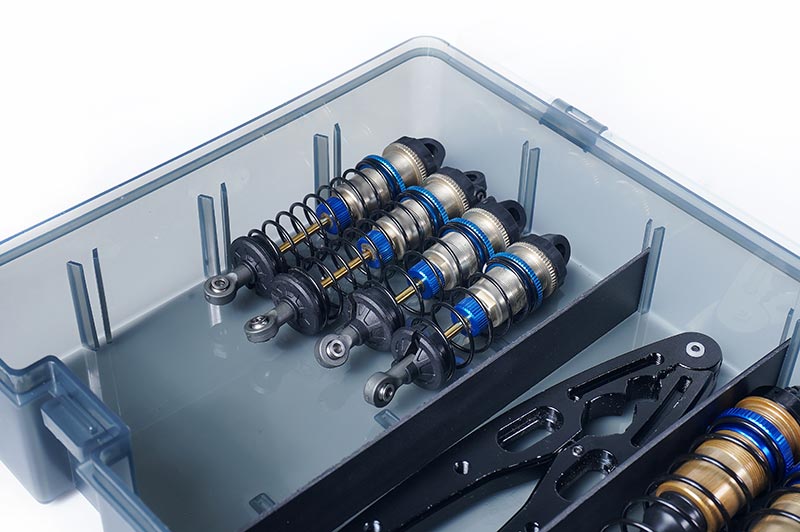 Buggy Shock Parts Box (w/KOS32108) 245x175x56mm