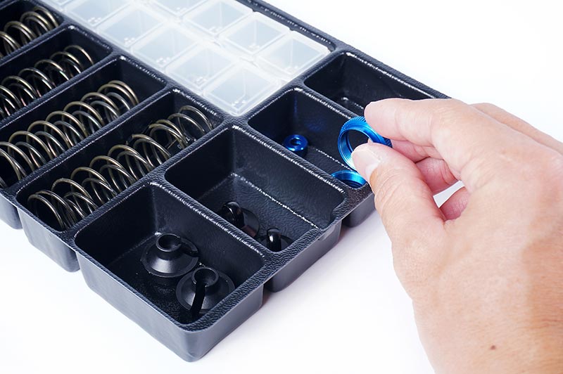 Buggy Shock Parts Box (w/KOS32108) 245x175x56mm