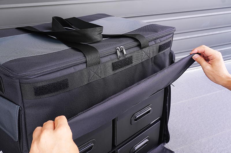 1/8 & 1/10 Pit Bag V2 (Top Open design, w/KOS32120-510BK Lid)