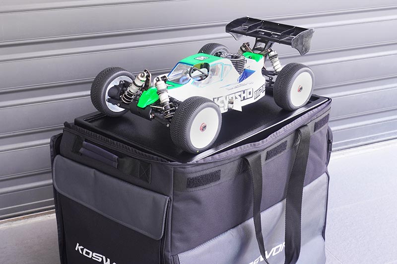 1/8 & 1/10 Pit Bag V2 (Top Open design, w/KOS32120-510BK Lid)