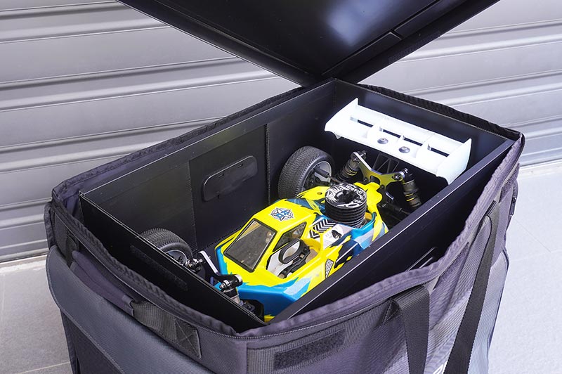 1/8 & 1/10 Pit Bag V2 (Top Open design, w/KOS32120-510BK Lid)