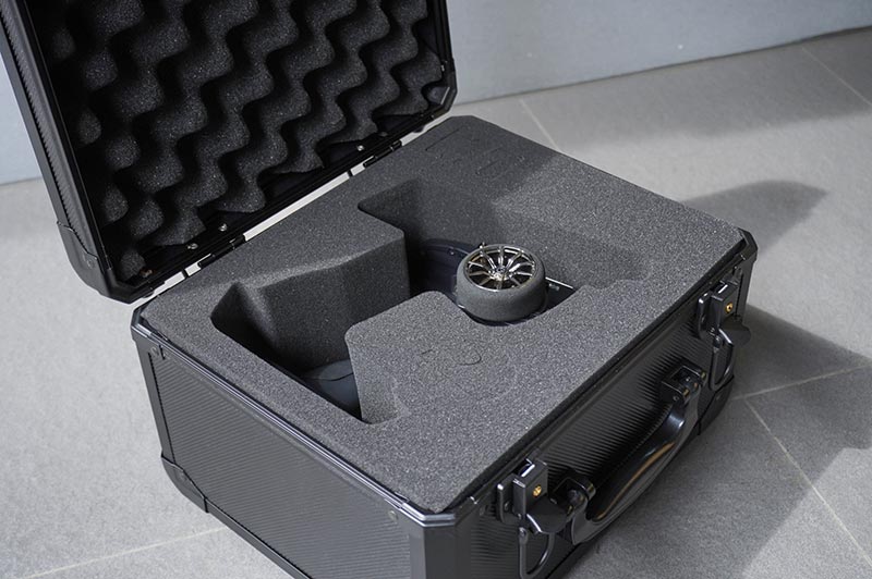 Mini Black V2 Aluminum Carry Case (w/Flysky Noble NB4 foam)