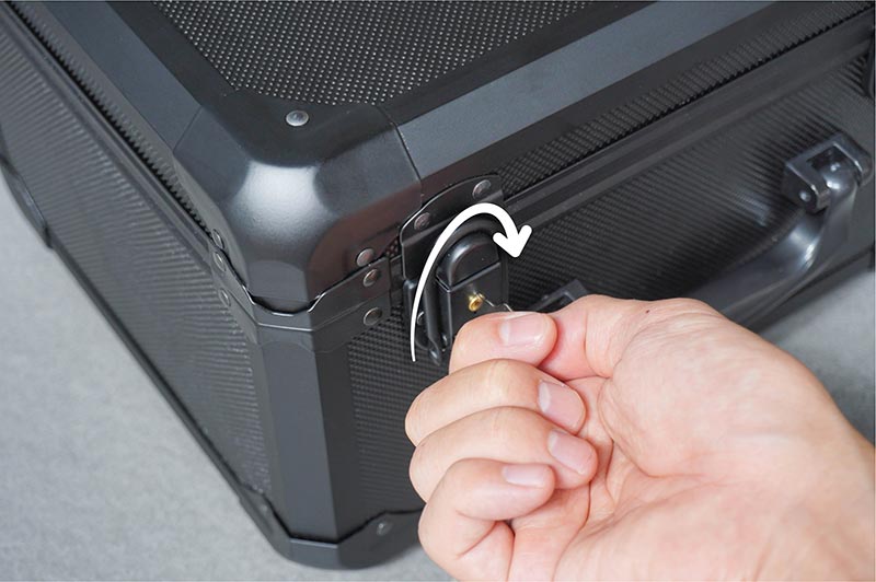 Mini Black V2 Aluminum Carry Case (w/Flysky Noble NB4 foam)