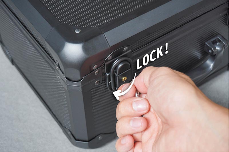 Mini Black V2 Aluminum Carry Case (w/Flysky Noble NB4 foam)