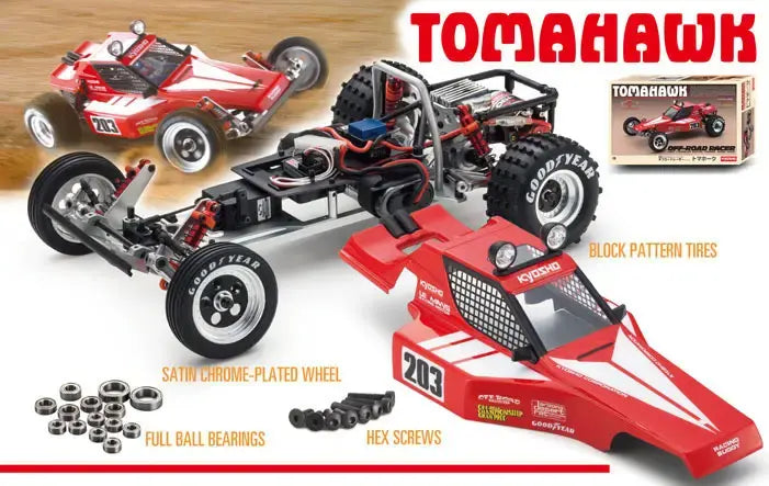 Kyosho 1/10 Tomahawk 2WD Electric Racing Buggy Kit