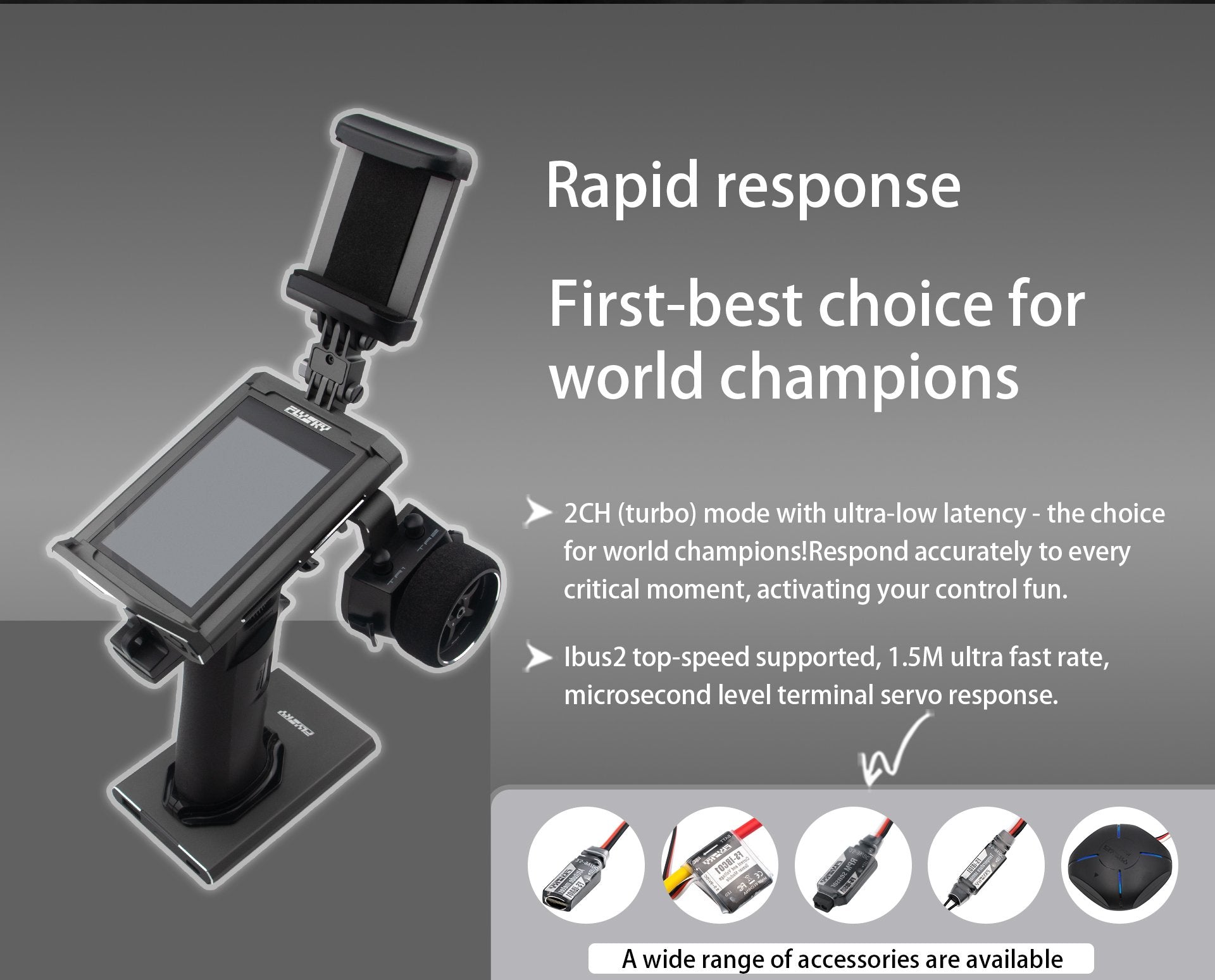 Flysky NB4 PRO+ 2.4G Touch Screen Radio Transmitter