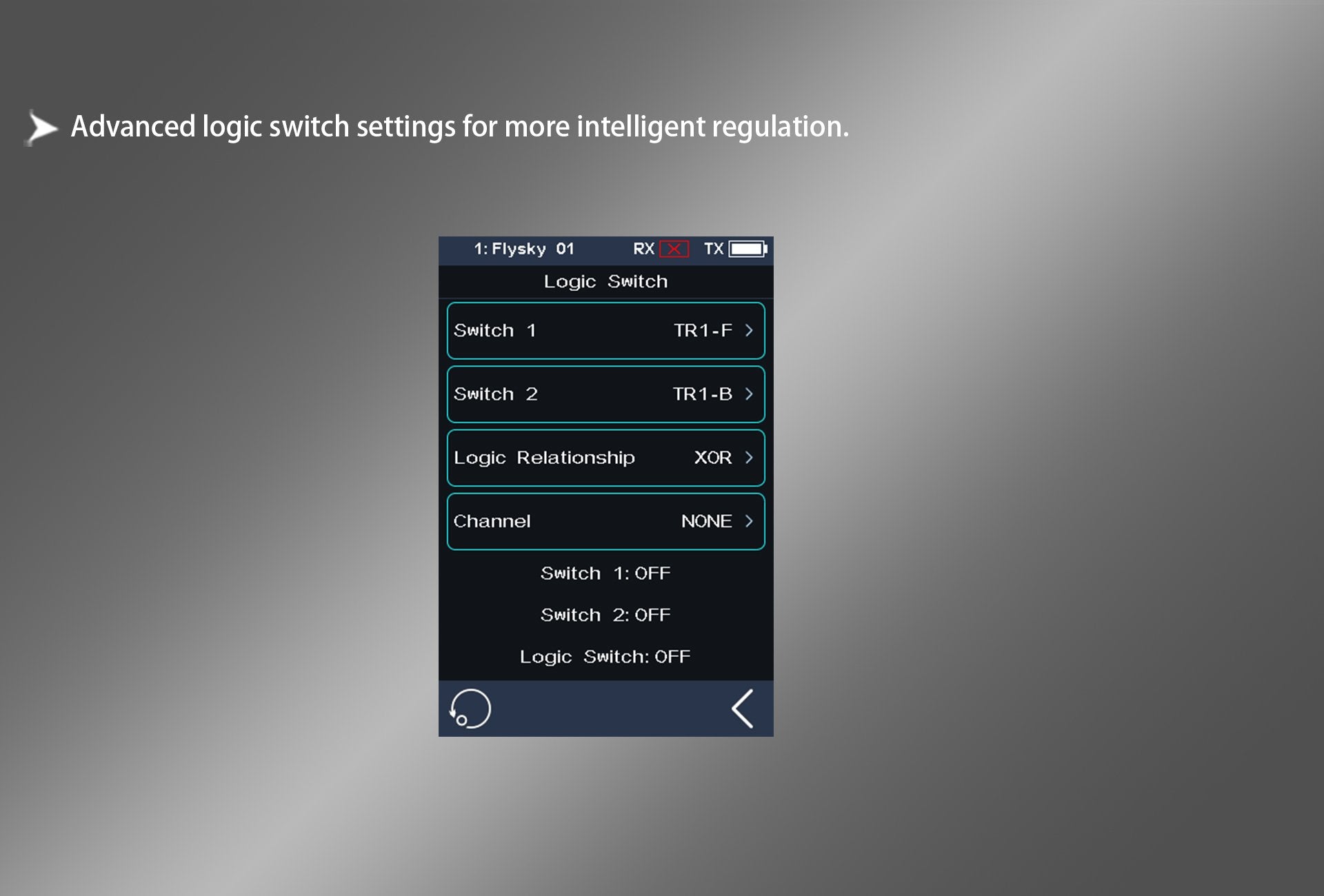 Flysky NB4 PRO+ 2.4G Touch Screen Radio Transmitter