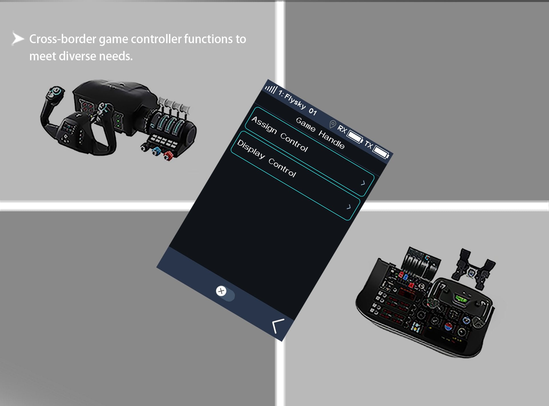 Flysky NB4 PRO+ 2.4G Touch Screen Radio Transmitter